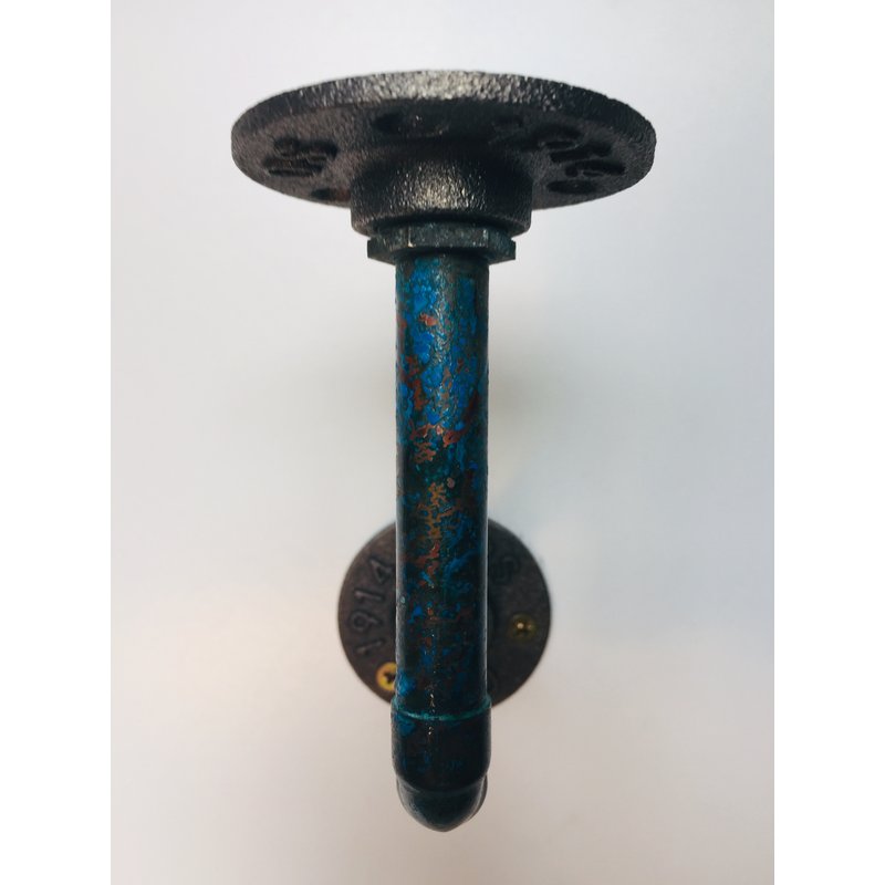 Stunning Copper shelf bracket industrial style with an aged patina by SmithWork